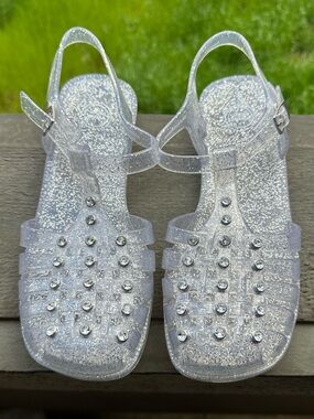 Women’s Sparkle Jelly Sandals